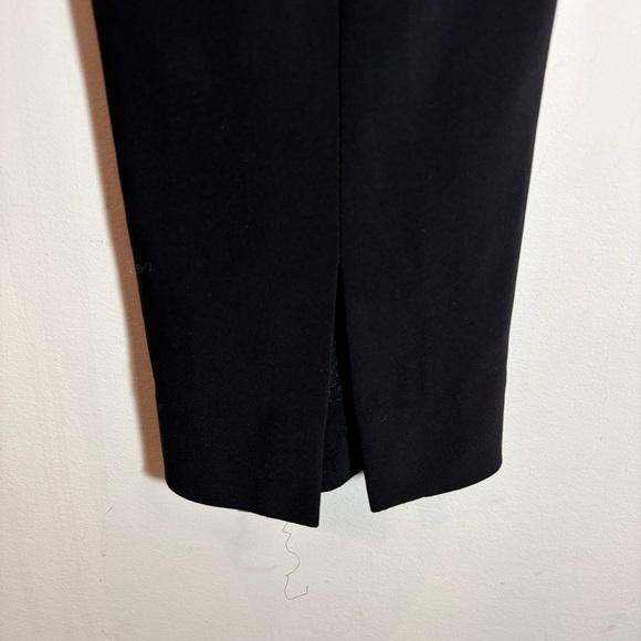 JOSEPH RIBKOFF Sz 14 (estimated) Pull On Pants Back Slits at Hem Line Trousers - Picture 5 of 8